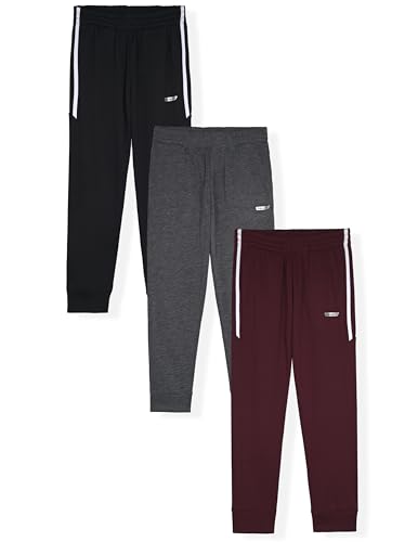 Red-charcoal Heather-black