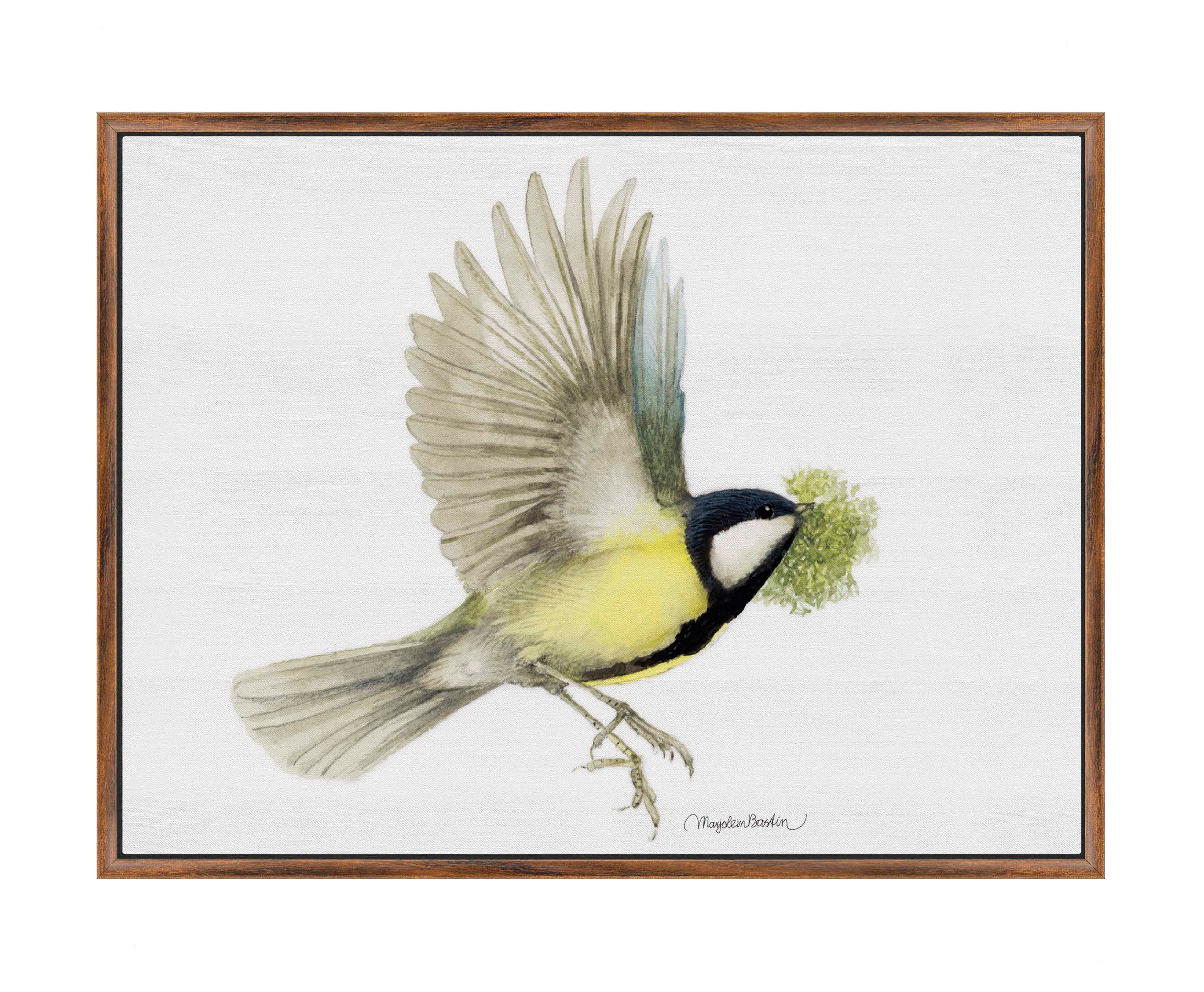 Finishing the Nest Gallery Wrapped Canvas - Handmade Home Decor Wall Art for Living Room, Bedroom & Nursery - Perfect Gift for Housewarming & Baby Shower