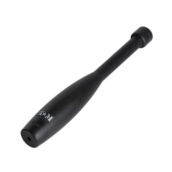 XM FITNESS 10lbs Indian Steel Club - Premium Steel Mace for Full-Body Workouts, Strength Training & Functional Fitness - Perfect for Home Gym, CrossFit & Martial Arts Training