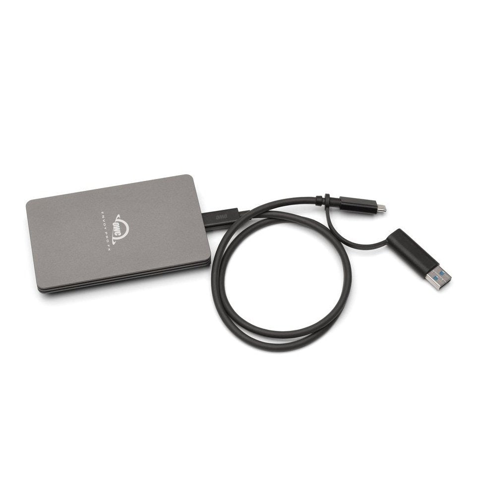4.0TB OWC Envoy Pro FX Thunderbolt 3 & USB-C Portable NVMe SSD - Ultra-Fast External Storage for MacBook Pro, Video Editing & Gaming