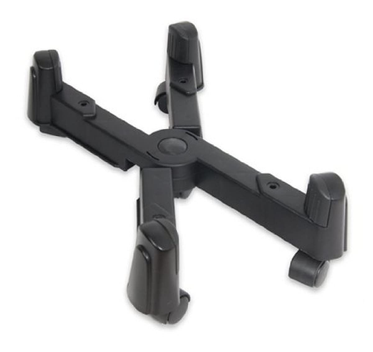 Adjustable Mobile Desktop Tower Stand with Rolling Caster Wheels (6-10 Inch Width) - Perfect for Office, Gaming PC & Home Computer Setup