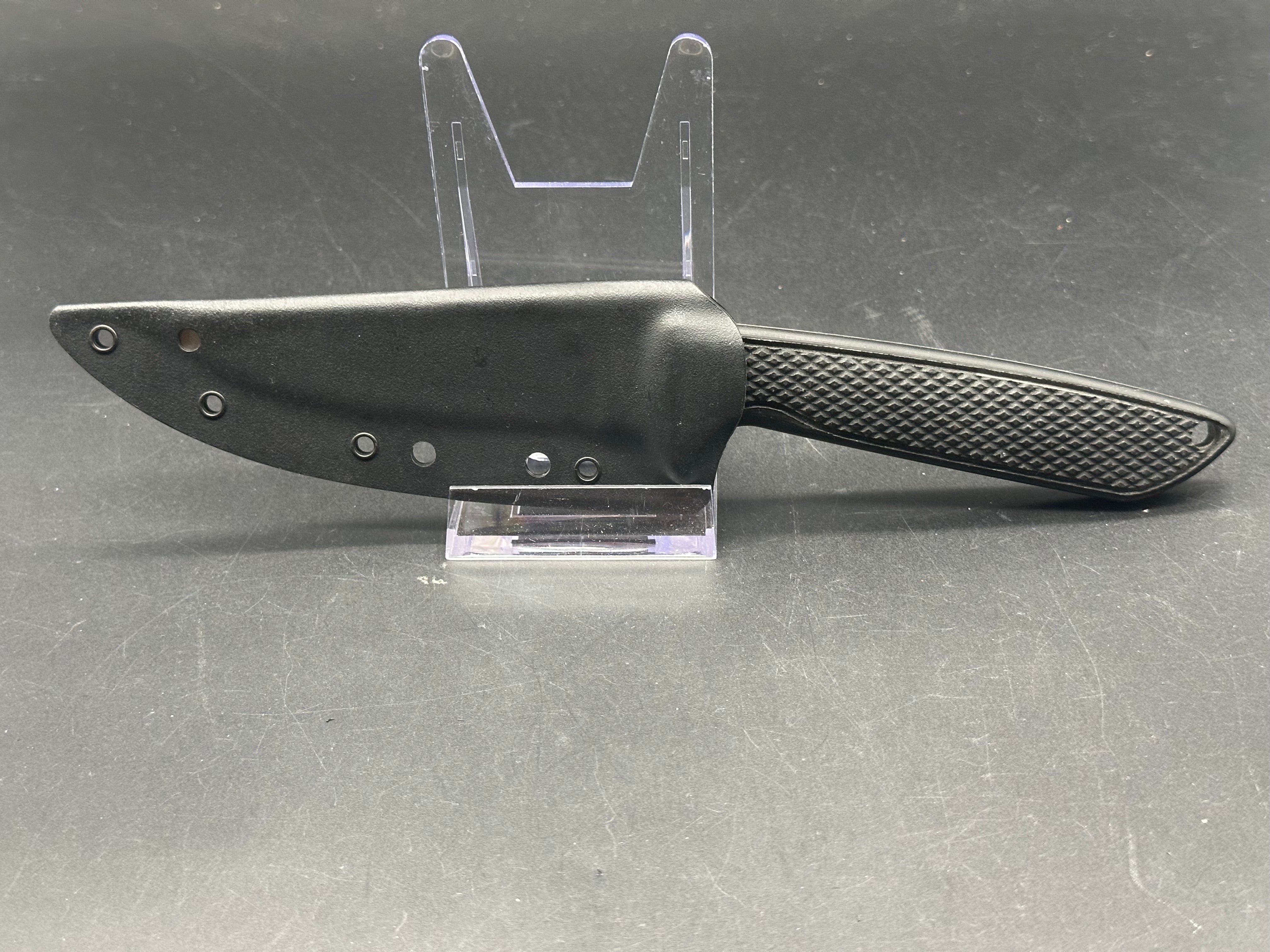 Spyderco Waterway Fixed Blade Knife - LC200N Stainless Steel, Corrosion-Resistant, Full Tang - Ideal for Fishing, Hunting, and Outdoor Survival