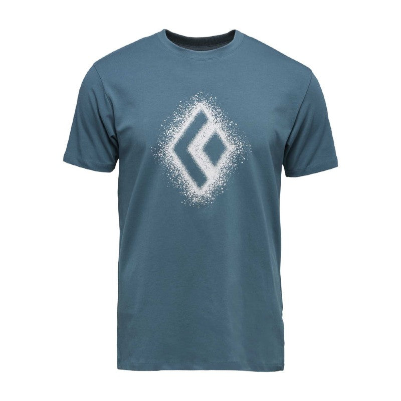 Black Diamond Chalked Up 2.0 Short Sleeve T-Shirt for Men - Lightweight & Breathable Climbing & Outdoor Activewear