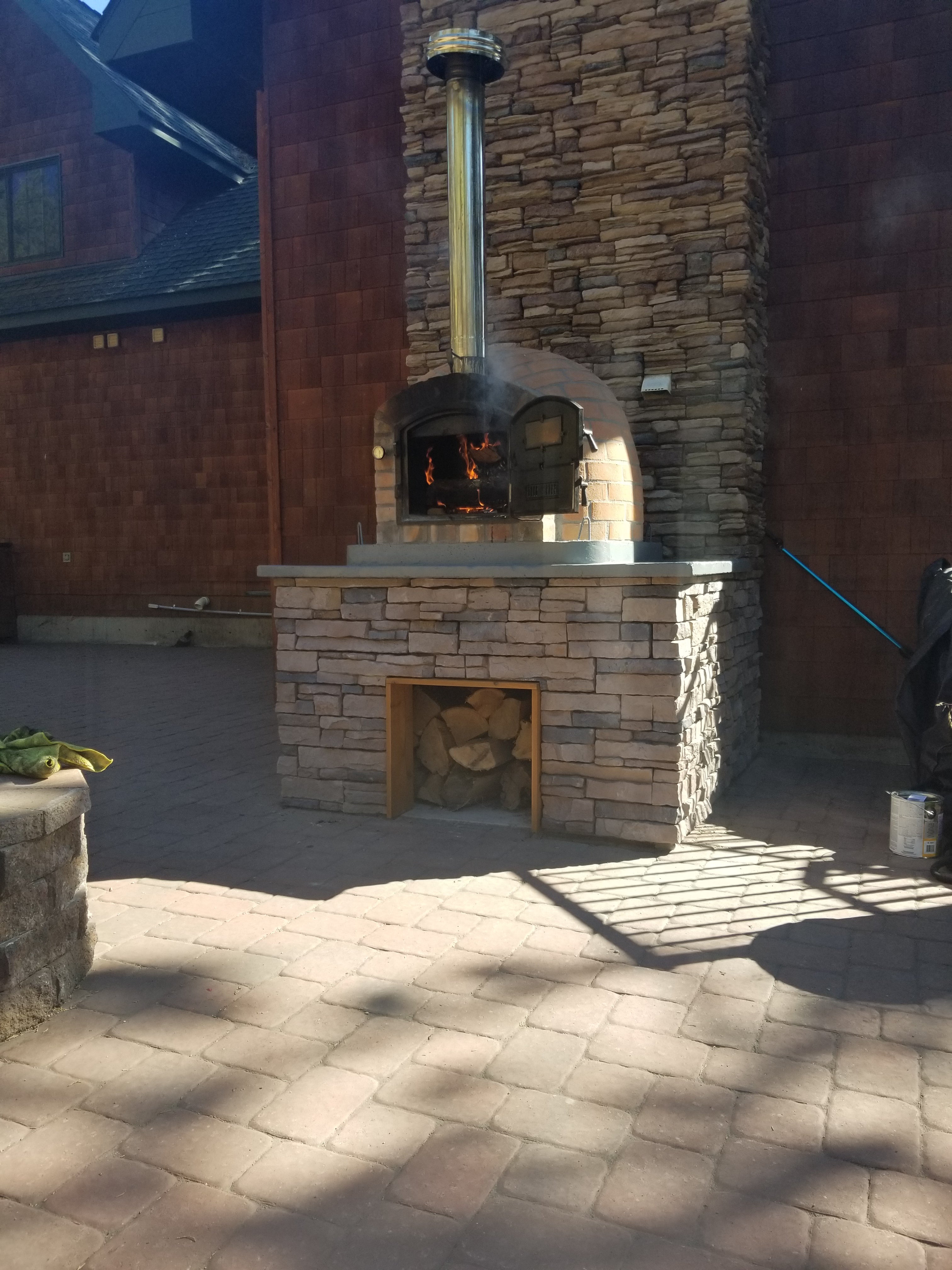 Premium Rustic Lisboa Wood Fired Pizza Oven – Best Seller for Outdoor Cooking, Backyard Parties & Authentic Italian Pizza Making