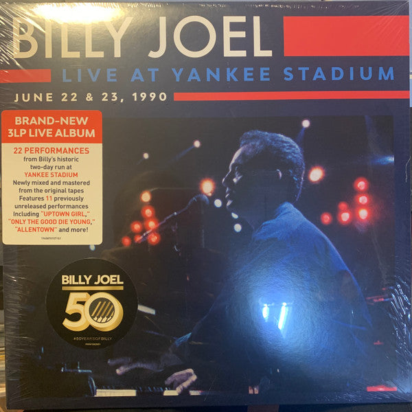 Billy Joel Live at Yankee Stadium Concert - June 22 & 23, 1990 - Vintage Music CD/DVD - Perfect for Music Collectors & Classic Rock Fans - Great for Home Entertainment & Gift Giving