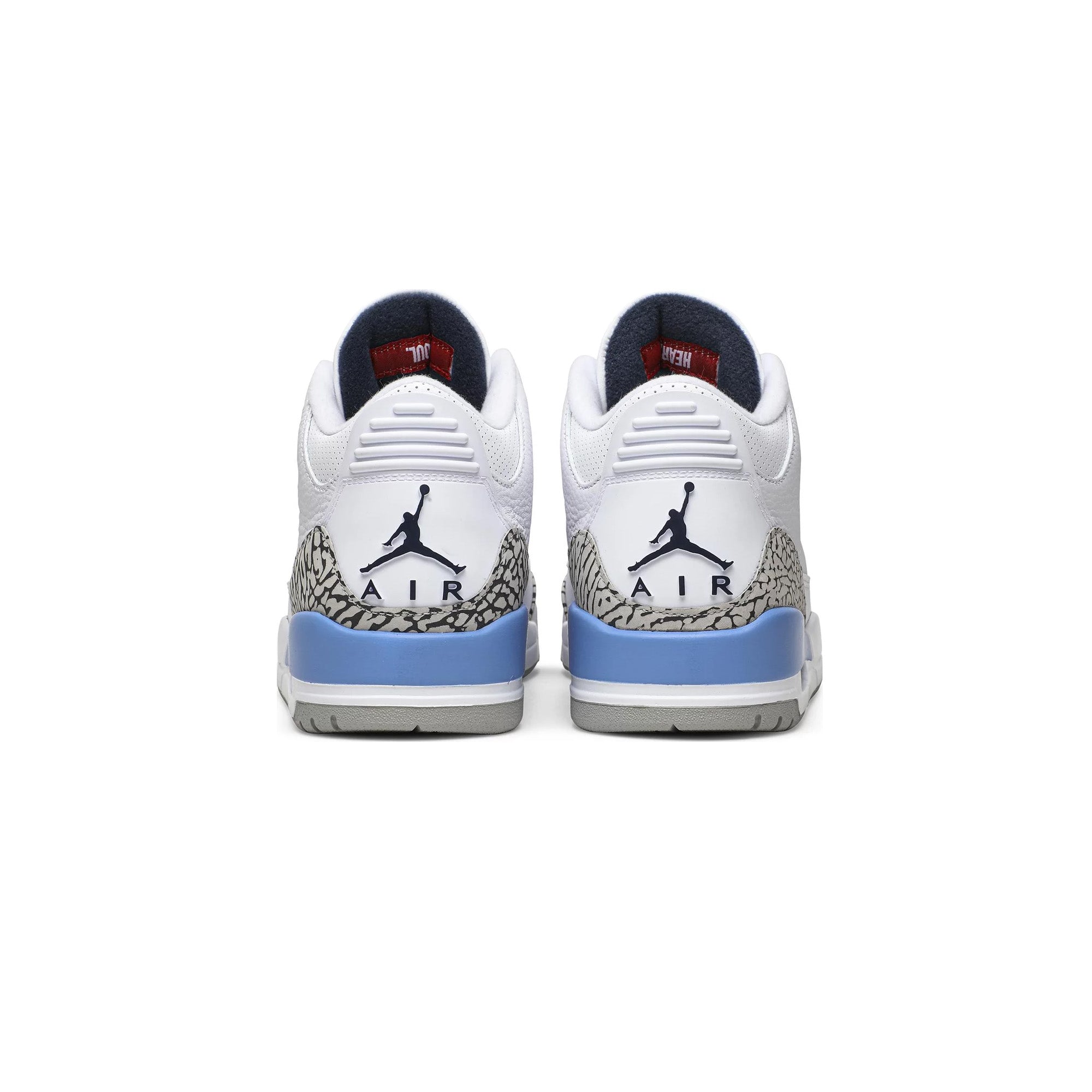 Air Jordan 3 Retro 'UNC' (2020) - Men's Basketball Sneakers for Casual Wear & Street Style | Perfect for Sneaker Collectors & UNC Fans