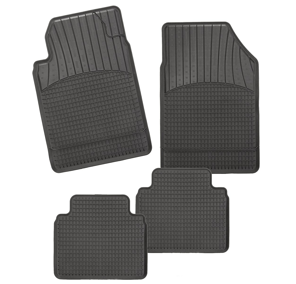 Durable All-Weather Floor Mats for Cars, SUVs & Trucks - Heavy Duty Protection Against Mud, Snow & Spills - Perfect for Off-Roading, Camping & Daily Commute