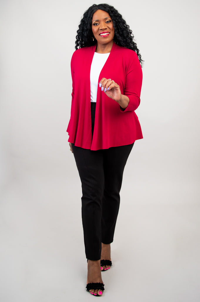 Stylish Kathy Jacket & Lipstick Set with Bamboo Case - Perfect for Travel, Gifts & Everyday Fashion
