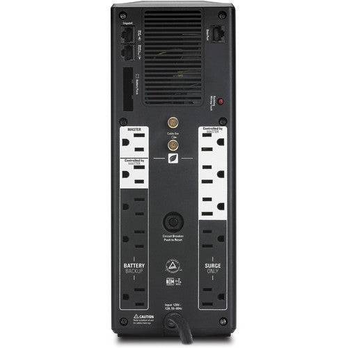 APC Power Saving Back UPS Pro 1500VA 120V Battery Backup - Reliable Power Protection for Home Office, Gaming PC & Electronics
