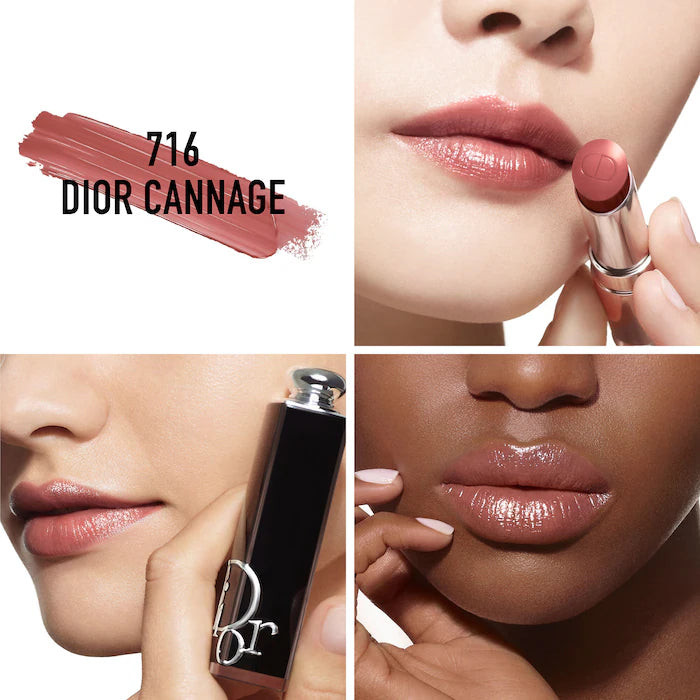 Dior Addict Shine Lipstick - Hydrating, High-Shine Lip Color for Women | Perfect for Everyday Wear, Date Night & Special Occasions