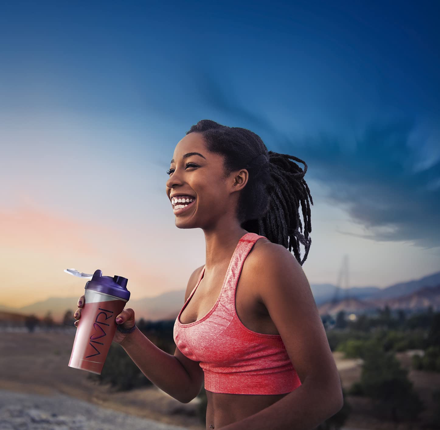 Vivri Cleanse Me Jamaica Hibiscus Detox Drink - 10 Servings | Gluten Free, Vegan, Natural Metabolism Booster | Body Cleanser for Weight Loss & Digestive Health | Mix with Water for Daily Detox & Wellness Routine | Perfect for Post-Workout, Morning Cleanse, or Healthy Lifestyle Support