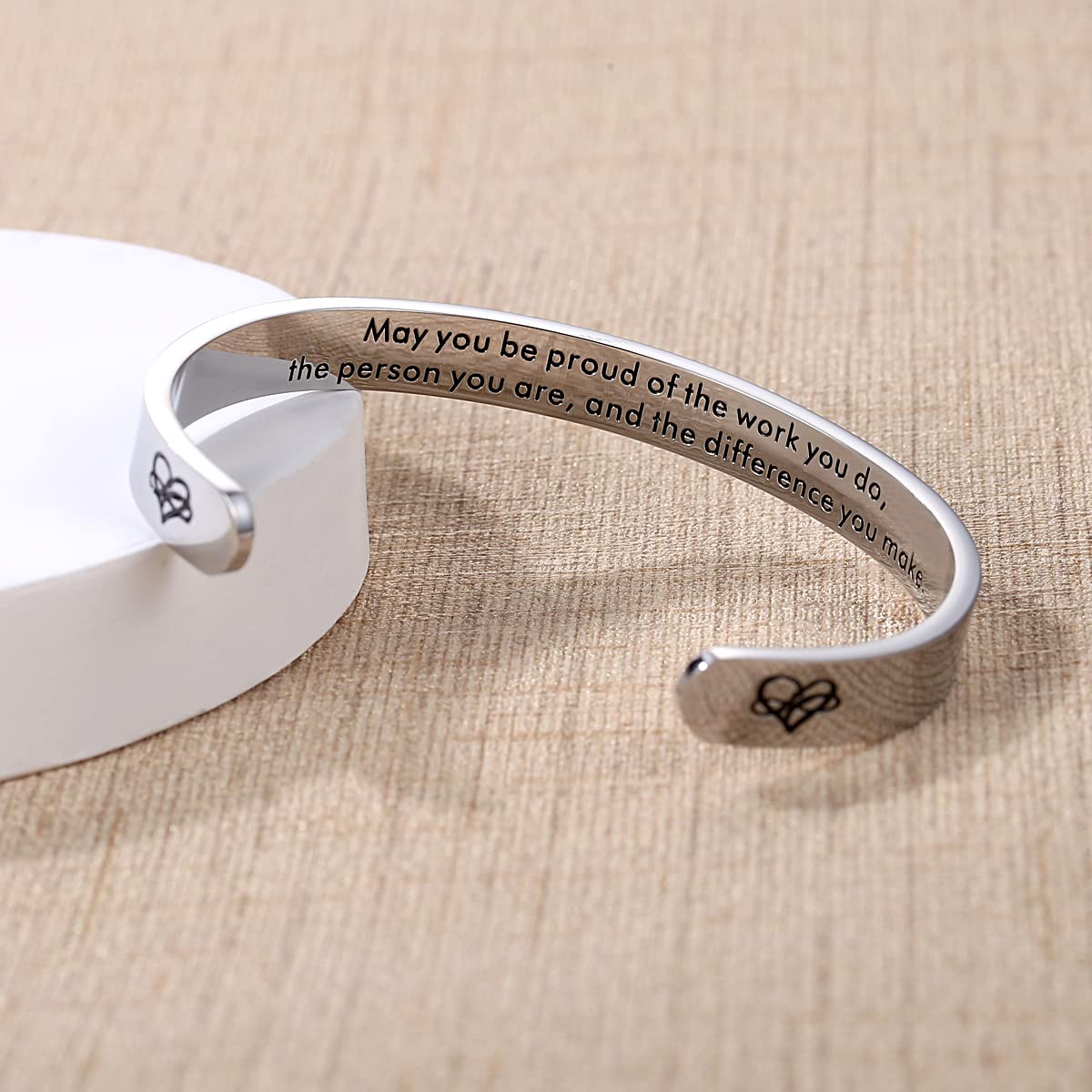 Personalized Cuff Bracelets for Women & Teen Girls - Best Friend, Sister, Mom, Daughter, Granddaughter, Cousin - Custom Birthday, Mother's Day, Christmas & Easter Jewelry Gifts - Perfect for Parties, Weddings & Everyday Wear