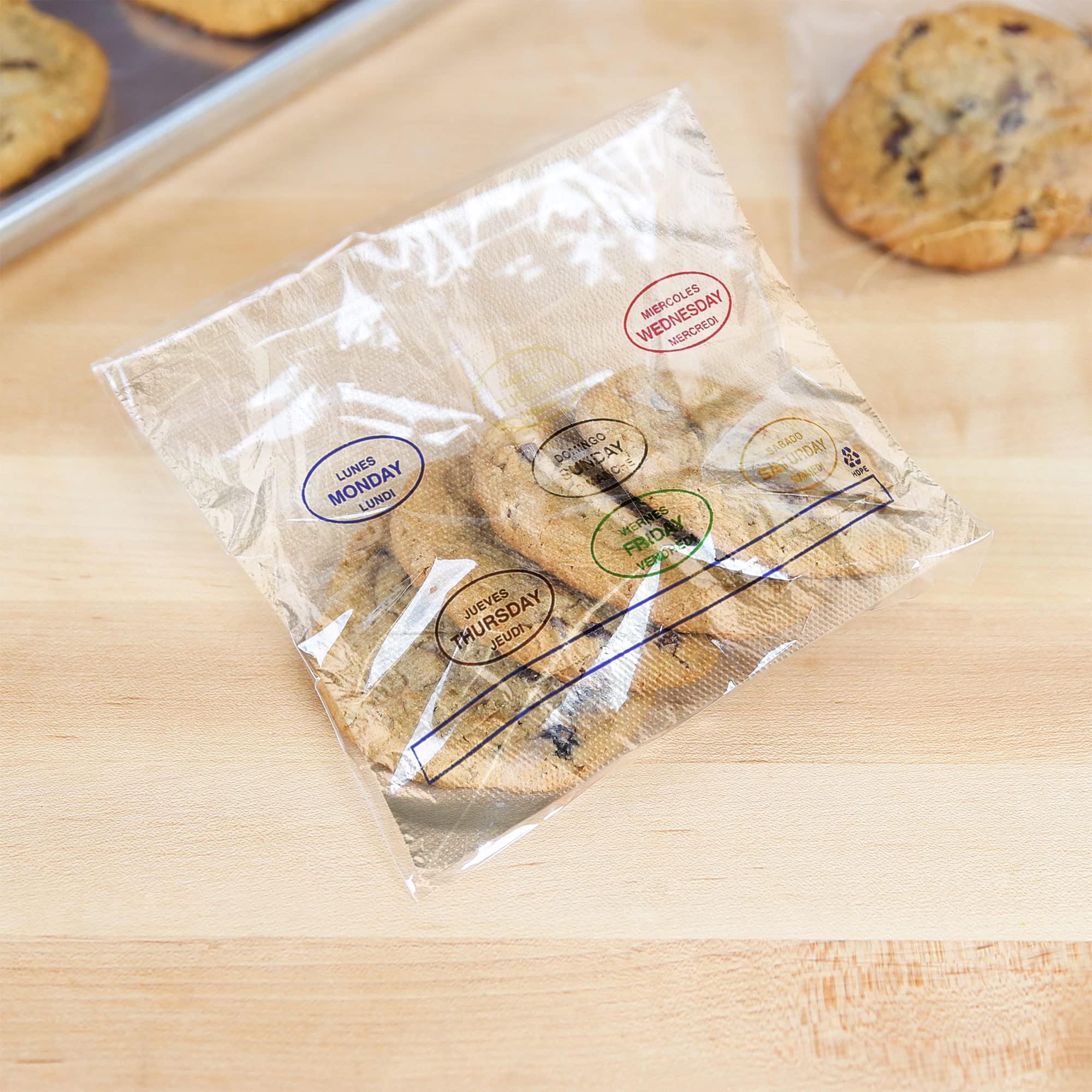 APQ 1000 Pack Portion Control Bags 10x8.5 Inch - Ultra Thin 0.50 Mil Saddle Pack Bags | Food Storage & Packing Bags | Lip & Flip Design Polyethylene Bags for Restaurants, Catering & Food Service Industry | Perfect for Meal Prep, Takeout & Bulk Food Storage