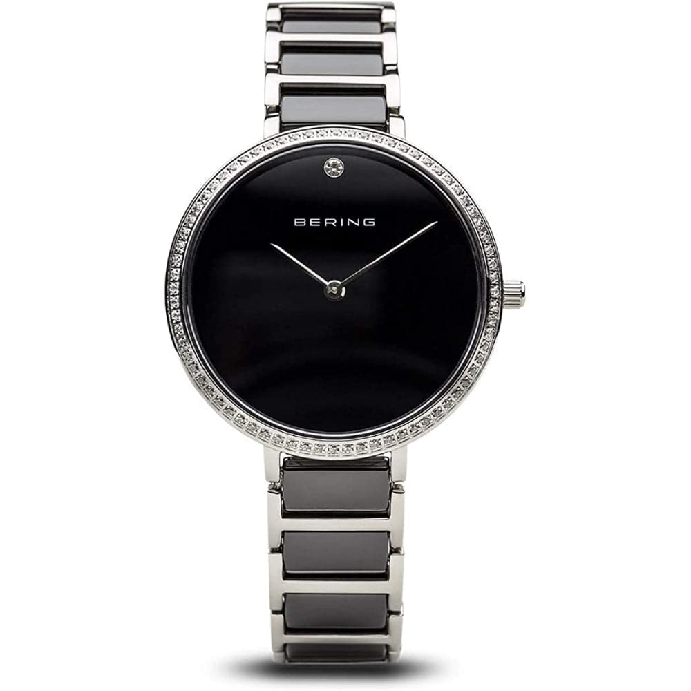 BERING 30534-742 Ceramic Slim Women's Watch with Scratch-Resistant Sapphire Crystal - Elegant & Durable for Work, Parties & Everyday Wear