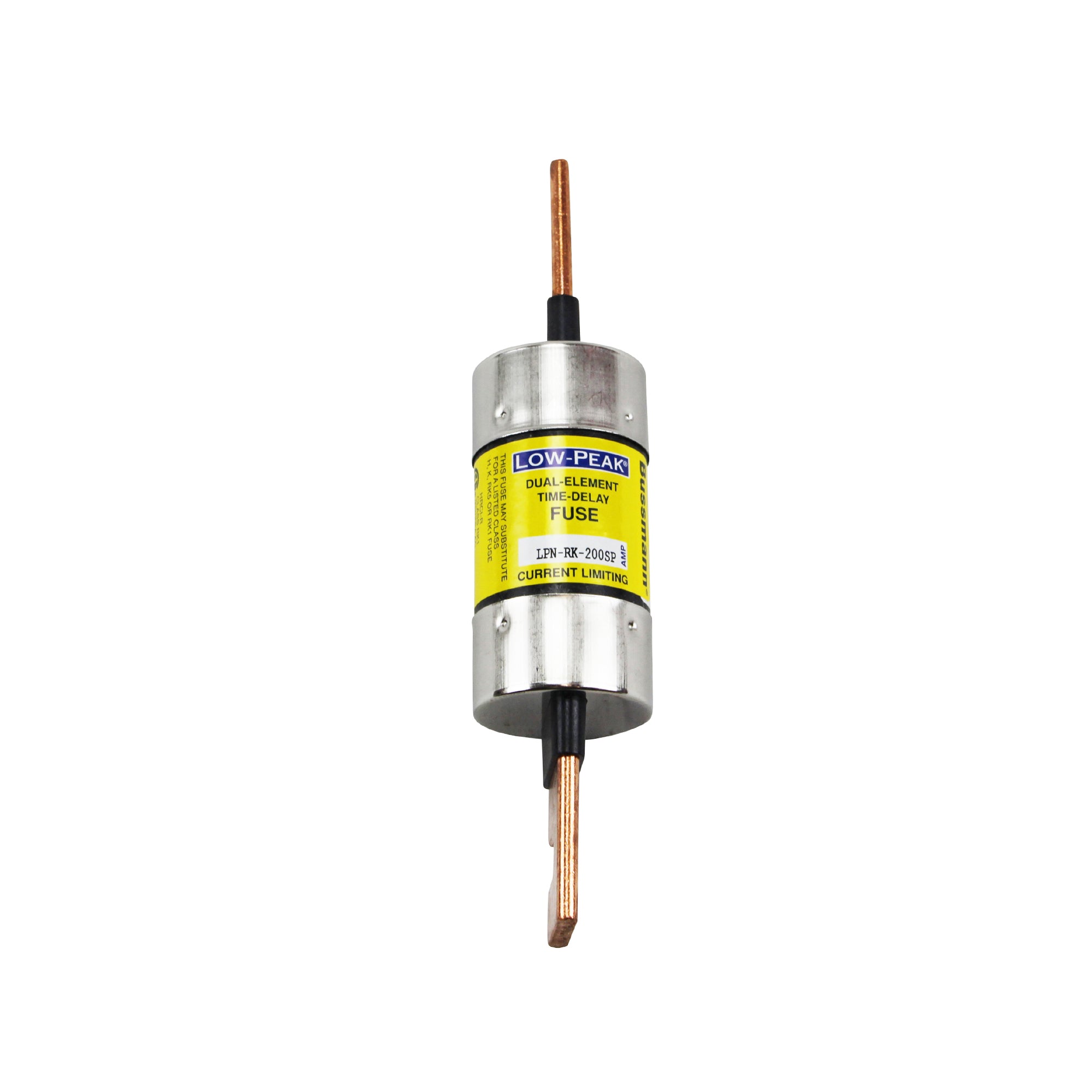 Bussmann LPN-RK-200SP Time Delay Fuse 200 Amp (200A) - Perfect for Industrial Equipment, Electrical Panels, and Power Distribution Systems