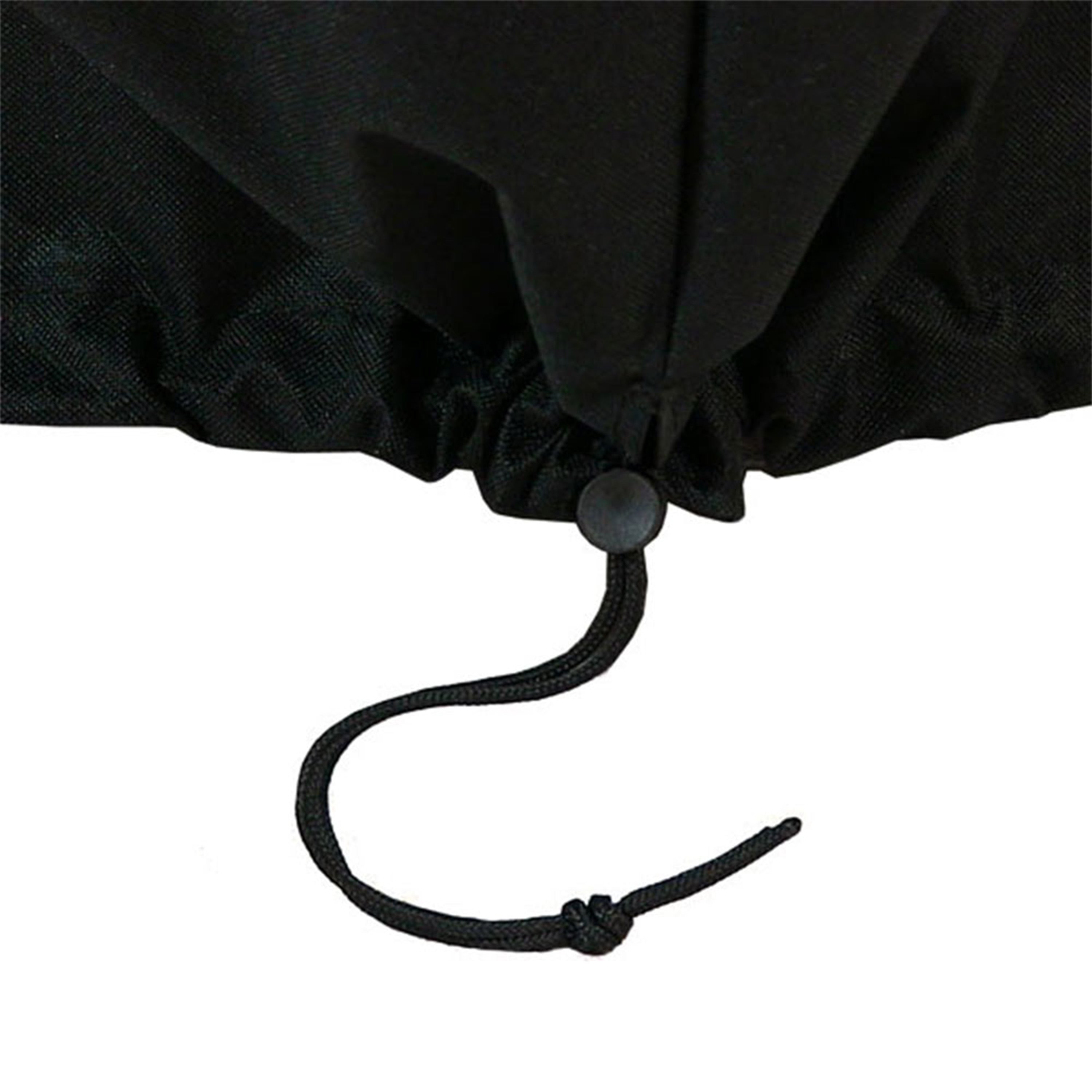 Heavy Duty Round Fire Pit Cover with Drawstring Closure - Weatherproof Outdoor Fire Pit Protection for Patio, Backyard & Camping