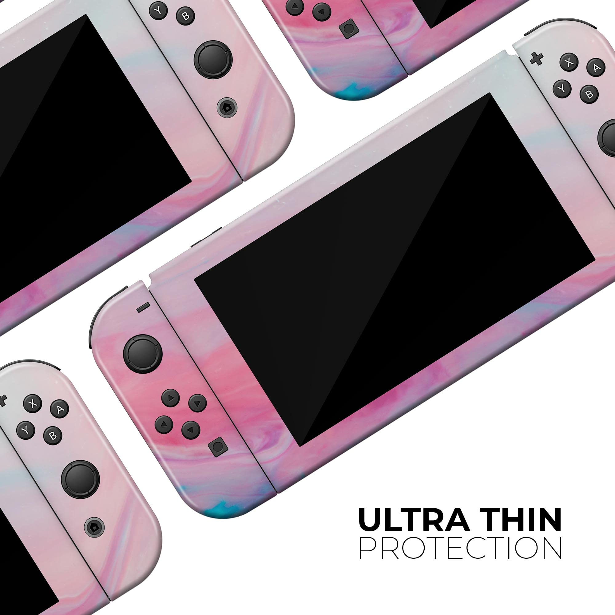 Nintendo Switch Pro Controller Skin - Scratch-Resistant Removable Vinyl Wrap Cover with Marble Design - Compatible with Switch Pro Controller - Perfect for Gaming Protection and Customization