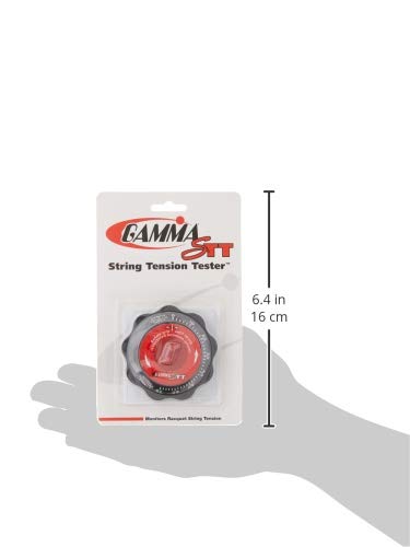 Gamma Sports Racquet String Tension Tester for Tennis, Squash & Racquetball | Accurate String Gauge Tool | Perfect for Players & Coaches to Measure Racquet Performance