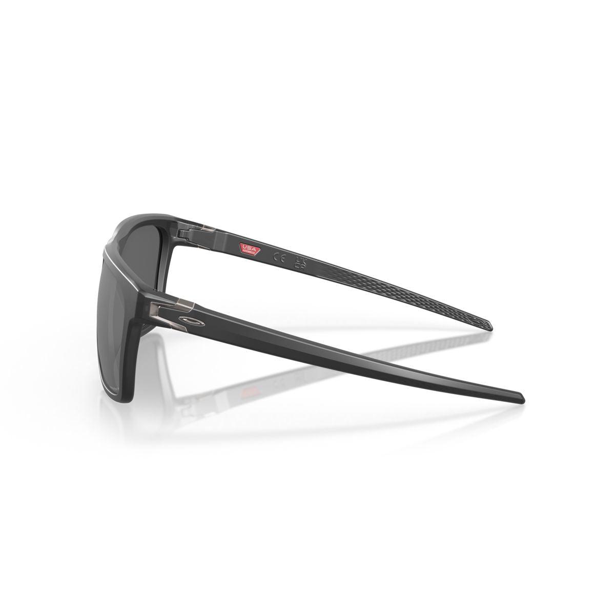 Oakley Leffingwell Matte Black Ink/Prizm Black Polarized Sunglasses 0OO9100 910004 - UV Protection for Outdoor Sports & Driving