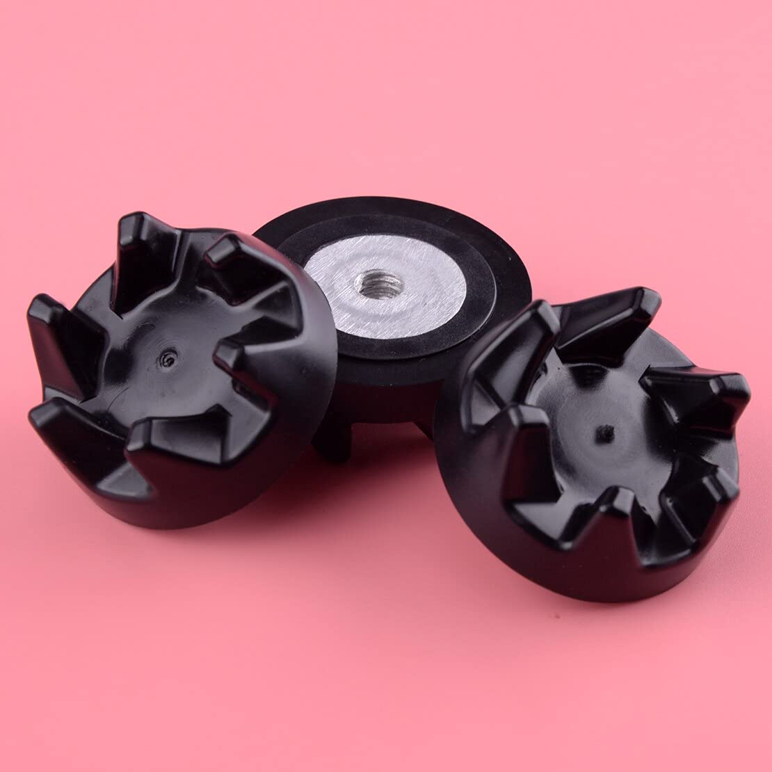 3-Pack Replacement Rubber Clutch Coupler Gear for KitchenAid Blender Model 9704230 - Durable Mixer Accessories for Smooth Blending & Food Processing