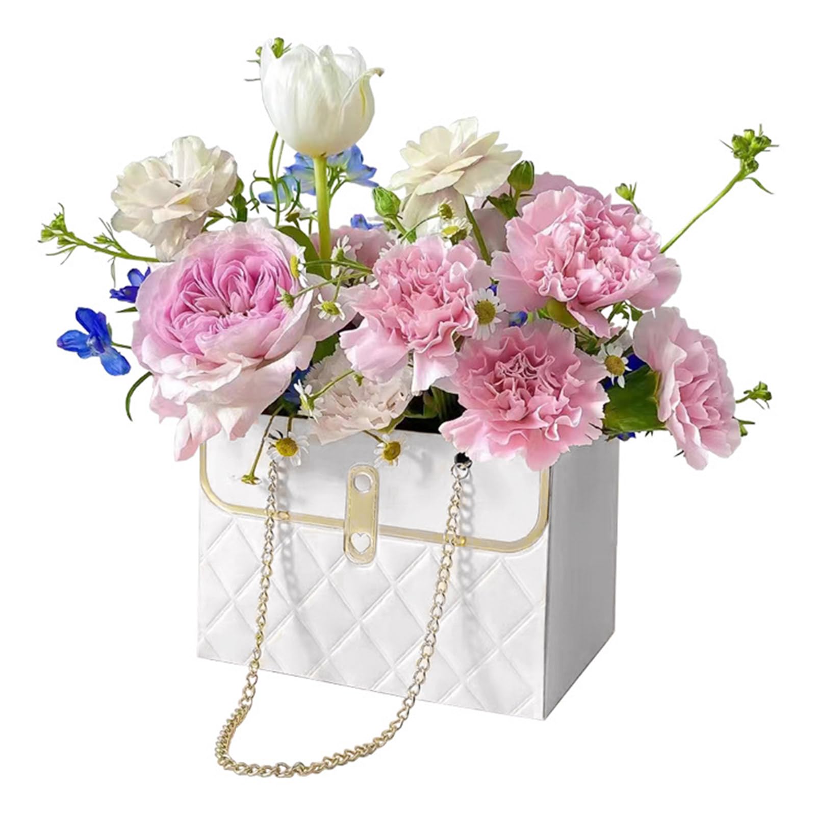 Premium Durable Tear-Resistant Flower Packaging Box - High-Quality Gift Box for Bouquets, Roses, and Floral Arrangements | Perfect for Weddings, Birthdays, and Special Occasions