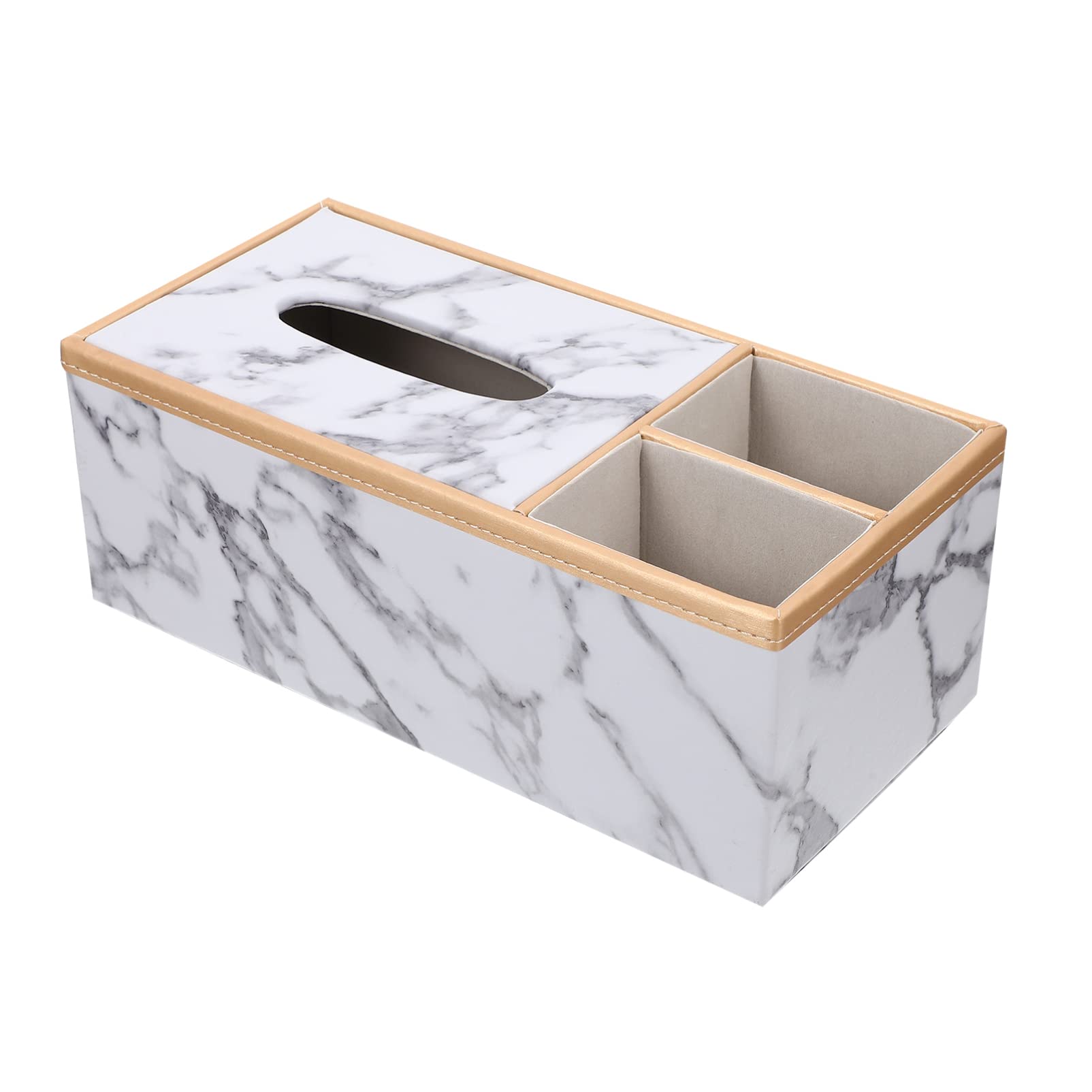 Decorative Tissue Box Holder for Living Room - Creative Napkin Storage Organizer with Lid | Home Decor Accessory for Sofa, Coffee Table & Bathroom