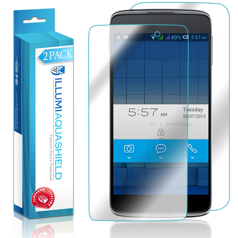 Alcatel OneTouch Idol 3 4.7 Inch Screen Protector (2-Pack) - HD Clear TPU Film, Bubble-Free, Front & Back Protection | Perfect for Everyday Use, Work & Travel