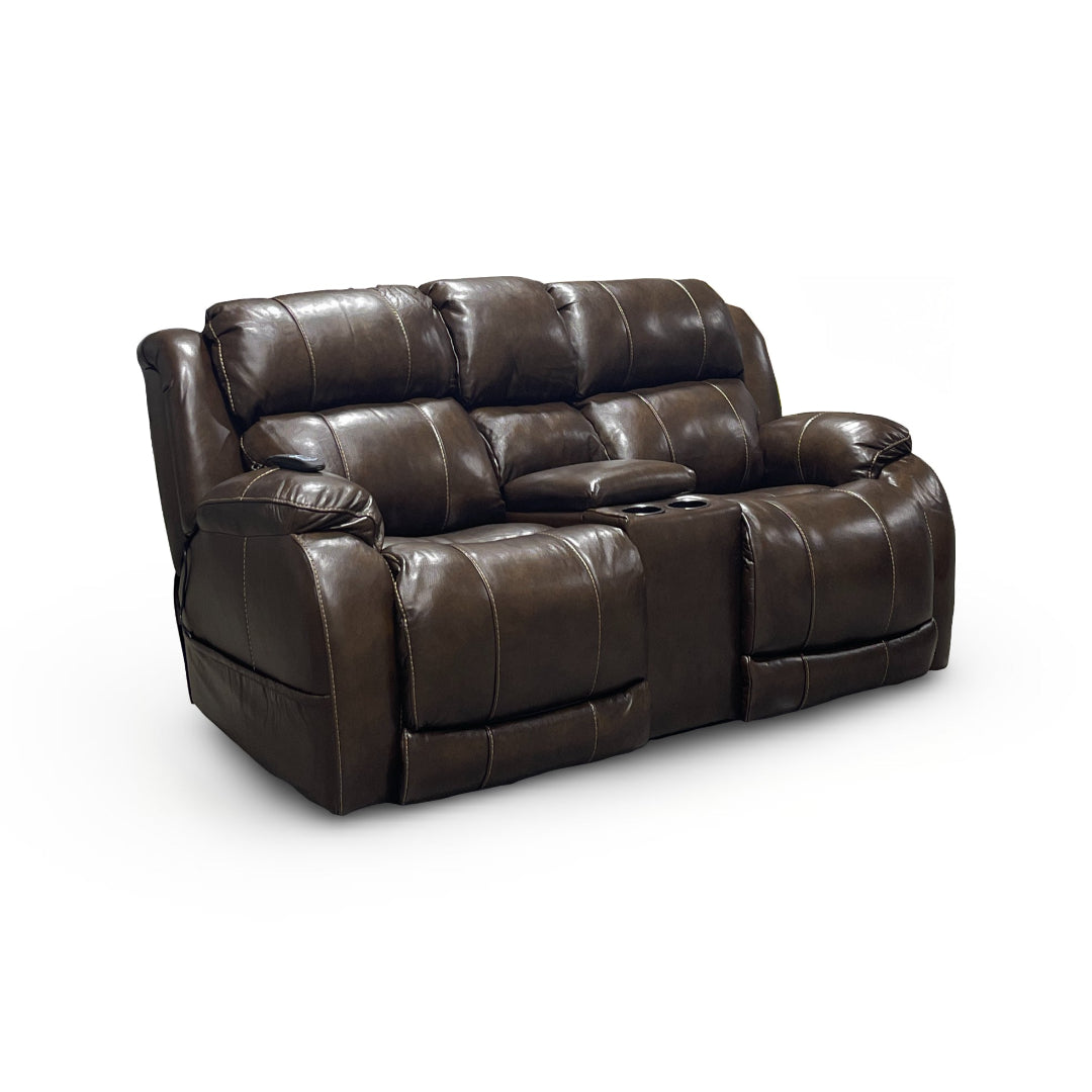 Andrew Genuine Leather Power Reclining Sofa Set - 3-Piece Living Room Sectional with USB Charging | Perfect for Home Theater, Family Gatherings & Relaxation