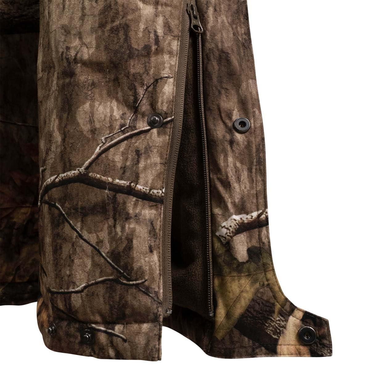 ScentLok Alpha Elite Waterproof Insulated Camo Hunting Bibs for Men - Warm Winter Hunting Pants with Odor Control Technology - Perfect for Deer Hunting, Duck Hunting & Outdoor Adventures