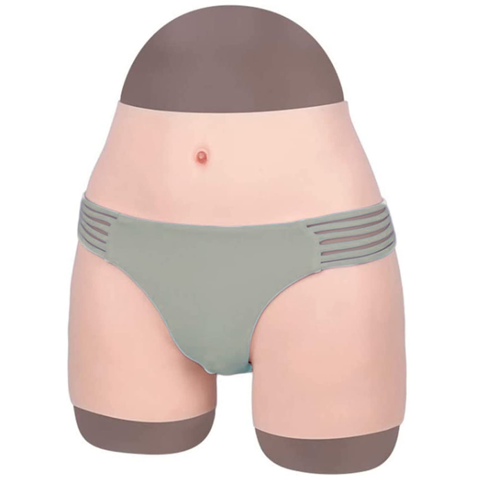 Premium Silicone Butt Lifter Hip Enhancer Underwear for Crossdressers & Transgender - Natural Lift & Shaping - Large Size (Fair Skin Tone) - Perfect for Drag Shows, Cosplay & Body Contouring