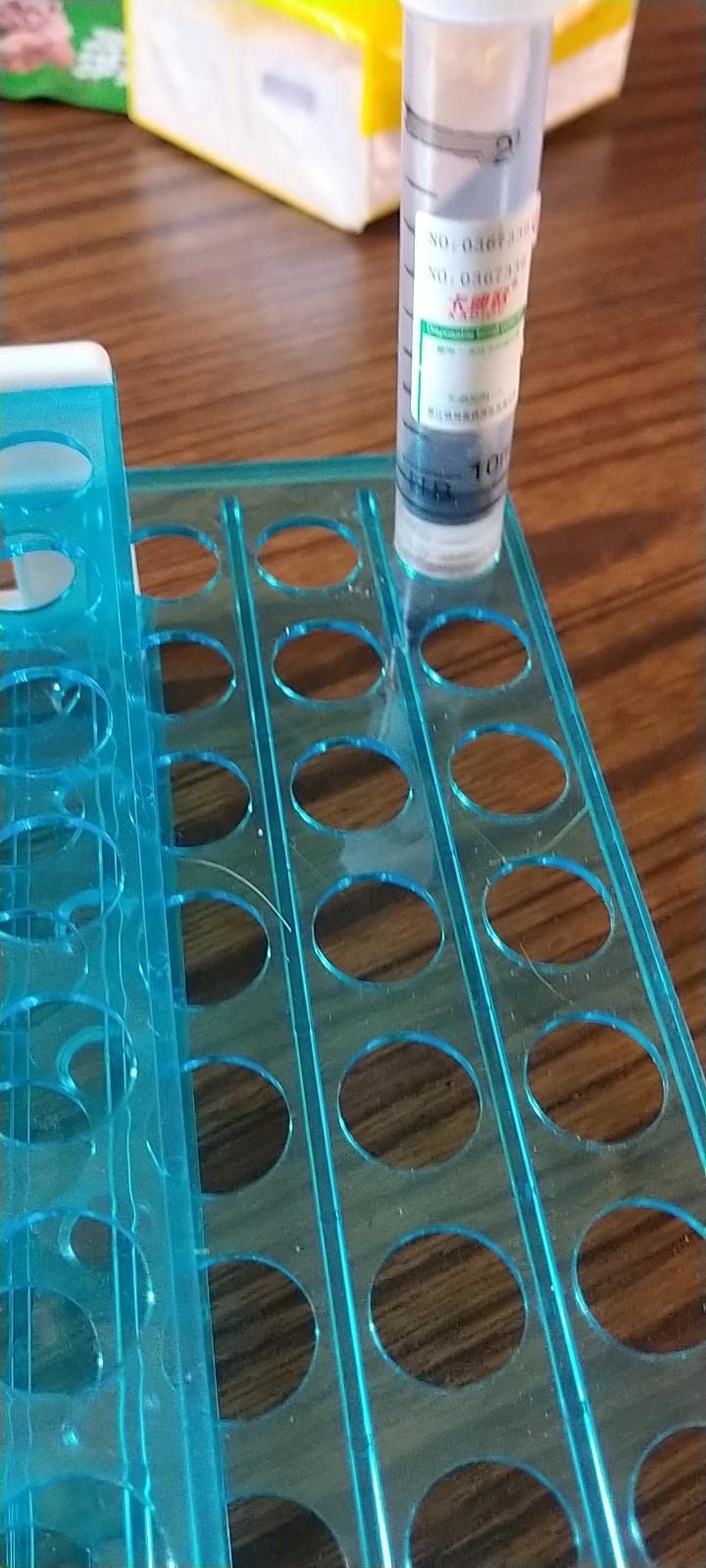 Othmro 2Pcs Acrylic Test Tube Rack Holder - 17mm 18-Well Centrifuge Tube Stand, Clear Plastic Lab Organizer for Science Experiments, Party Decor & DIY Projects | Perfect for Laboratories, Classrooms & Home Chemistry Kits