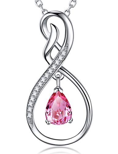L October - Pink Tourmaline Necklace