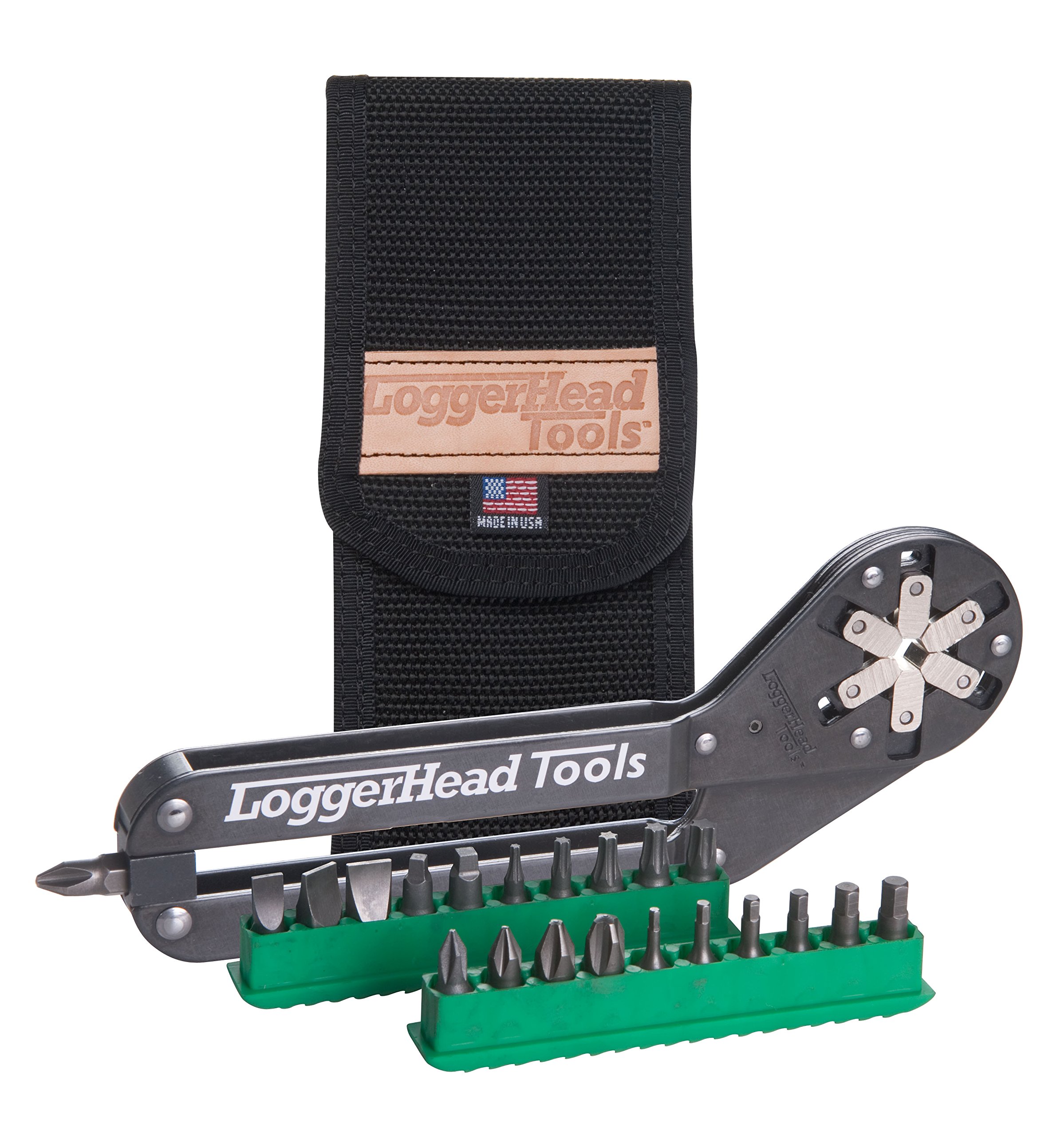 LoggerHead Tools Immix 20X Multitool - Adjustable Wrench & Pocket Screwdriver Set (Replaces 14 Wrenches + 20 Screwdrivers) | Perfect Gift for Men, Dad & DIY Enthusiasts | Home Repair, Automotive & Outdoor Use