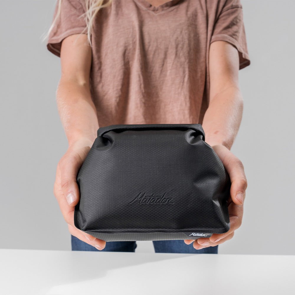 Matador FlatPak Waterproof Toiletry Case - Compact Travel Organizer for Toiletries, Cosmetics & Essentials | Perfect for Camping, Hiking & Air Travel