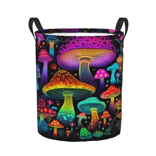 Trippy Neon Shroom Mushroom