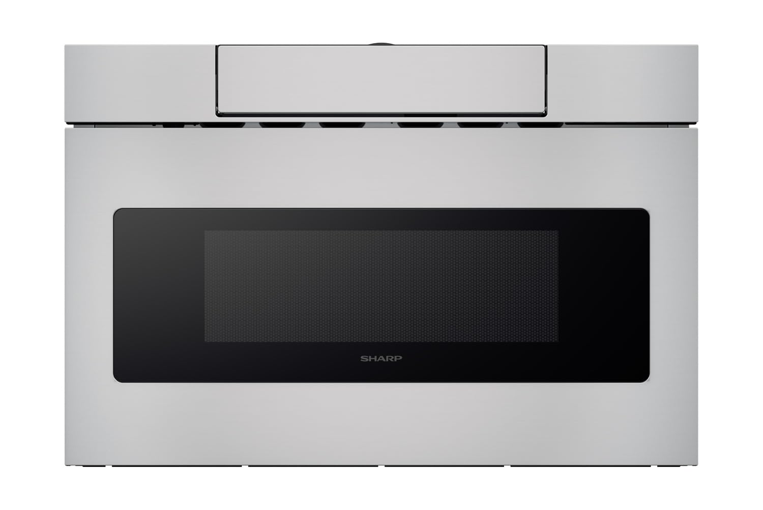 Sharp SMD2470ASY 24-Inch 1.2 cu. Ft. 950W Stainless Steel Built-In Microwave Drawer - Perfect for Modern Kitchens, Small Spaces & Luxury Homes
