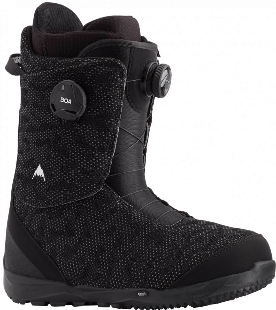 Burton Swath BOA Snowboard Boots 2024 - Men's & Women's Snowboarding Boots for All-Mountain Riding - Comfortable & Durable for Winter Sports & Freestyle Snowboarding