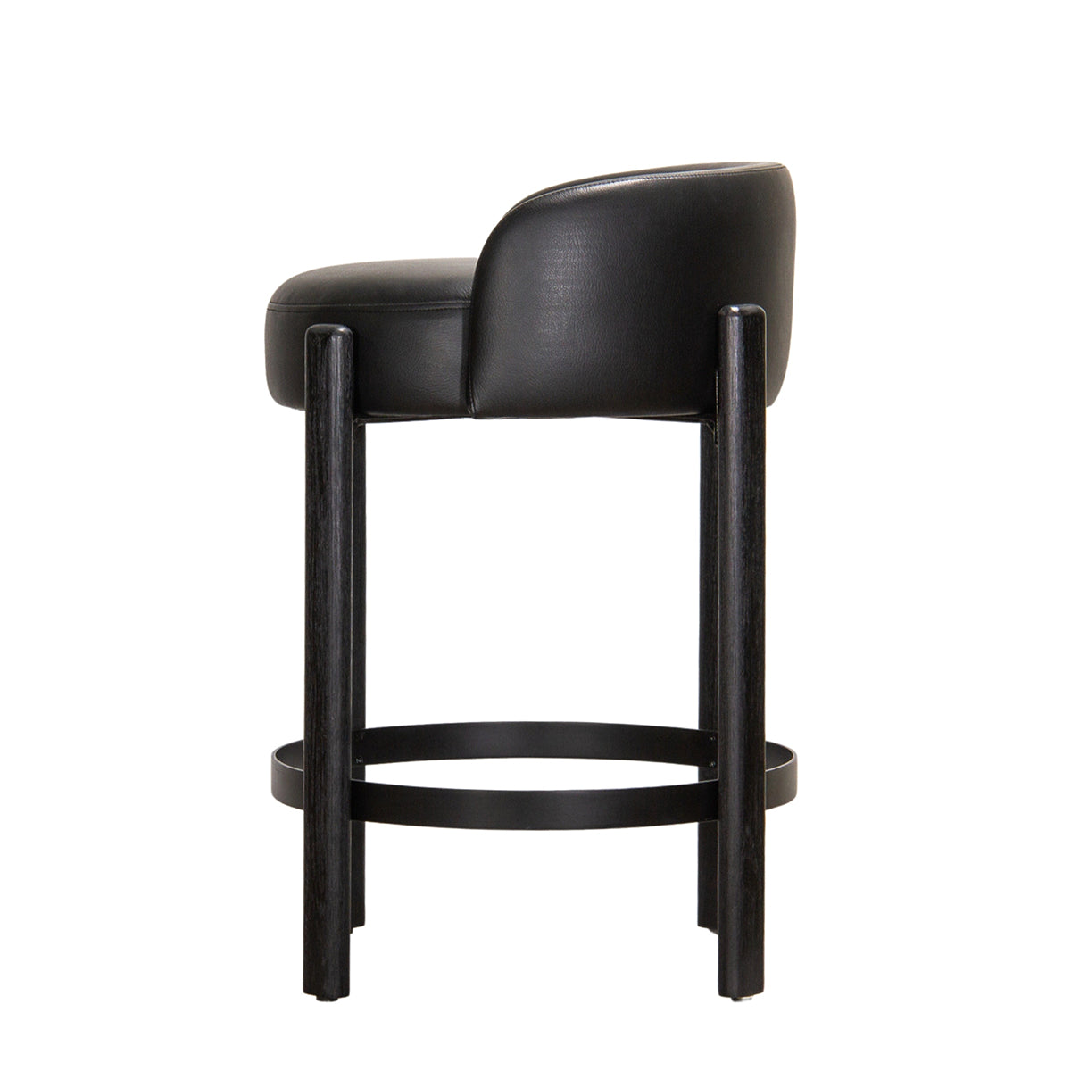 Modern 26-Inch Arch Bar Stool - Adjustable Height Counter Stool for Kitchen Island, Breakfast Bar & Home Decor - Durable Metal Frame & Comfortable Seat