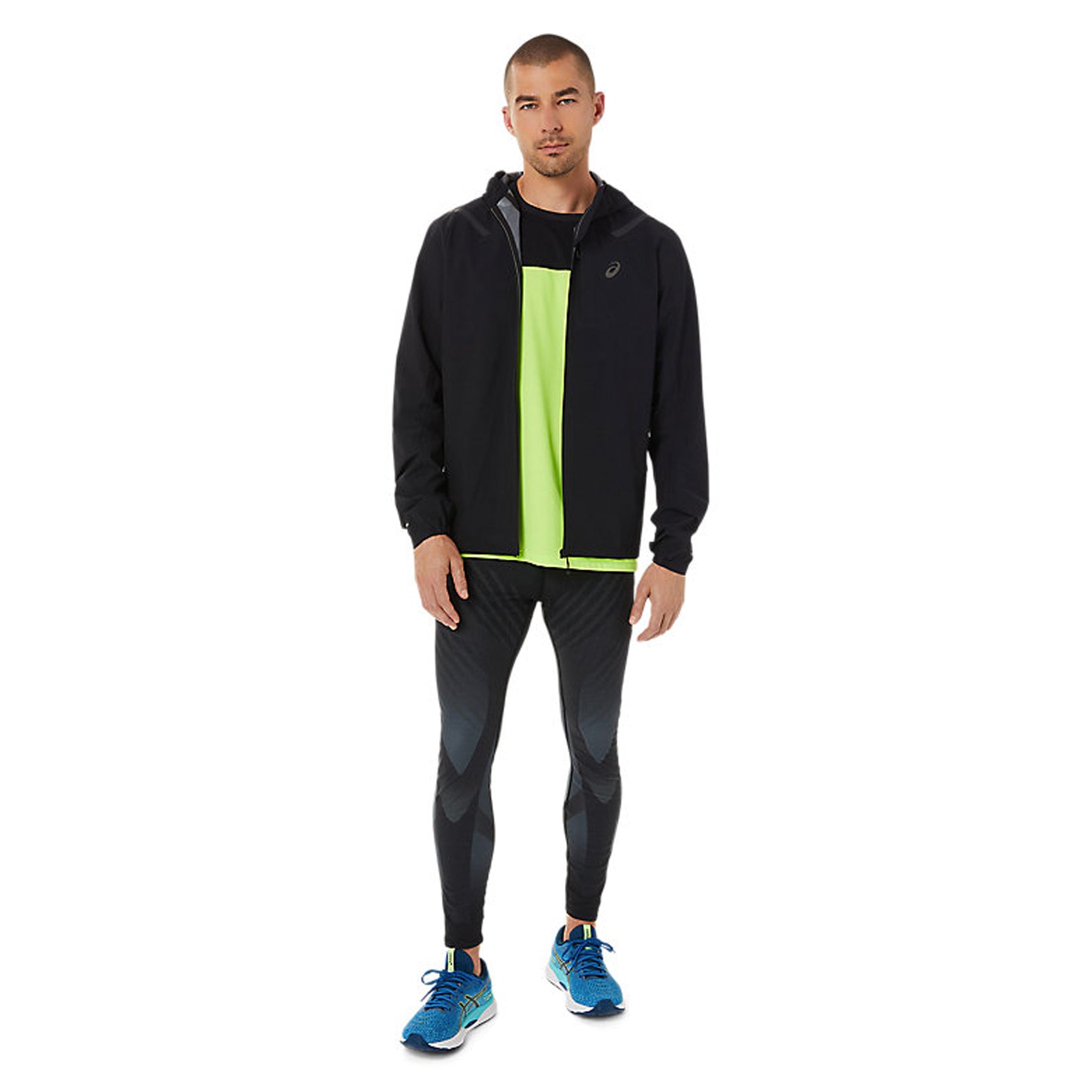 ASICS Accelerate Waterproof 2.0 Men's Running Jacket - Lightweight Windproof Rain Jacket for Outdoor Jogging & Hiking