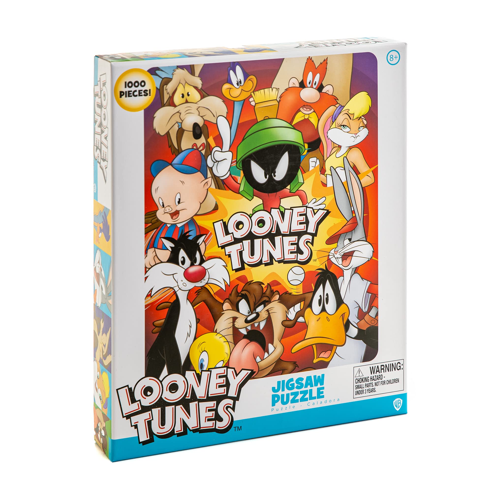 Paladone 1000-Piece Looney Tunes Jigsaw Puzzle for Adults & Kids – Fun Family Game Night Activity, Home Decor & Stress Relief