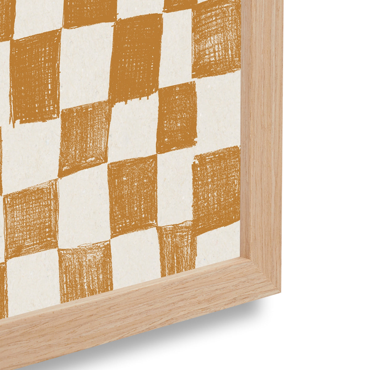 Check Vase 2 Framed Print - Modern Wall Art Decor for Living Room, Bedroom & Office | Unique Home Decor Gift Idea