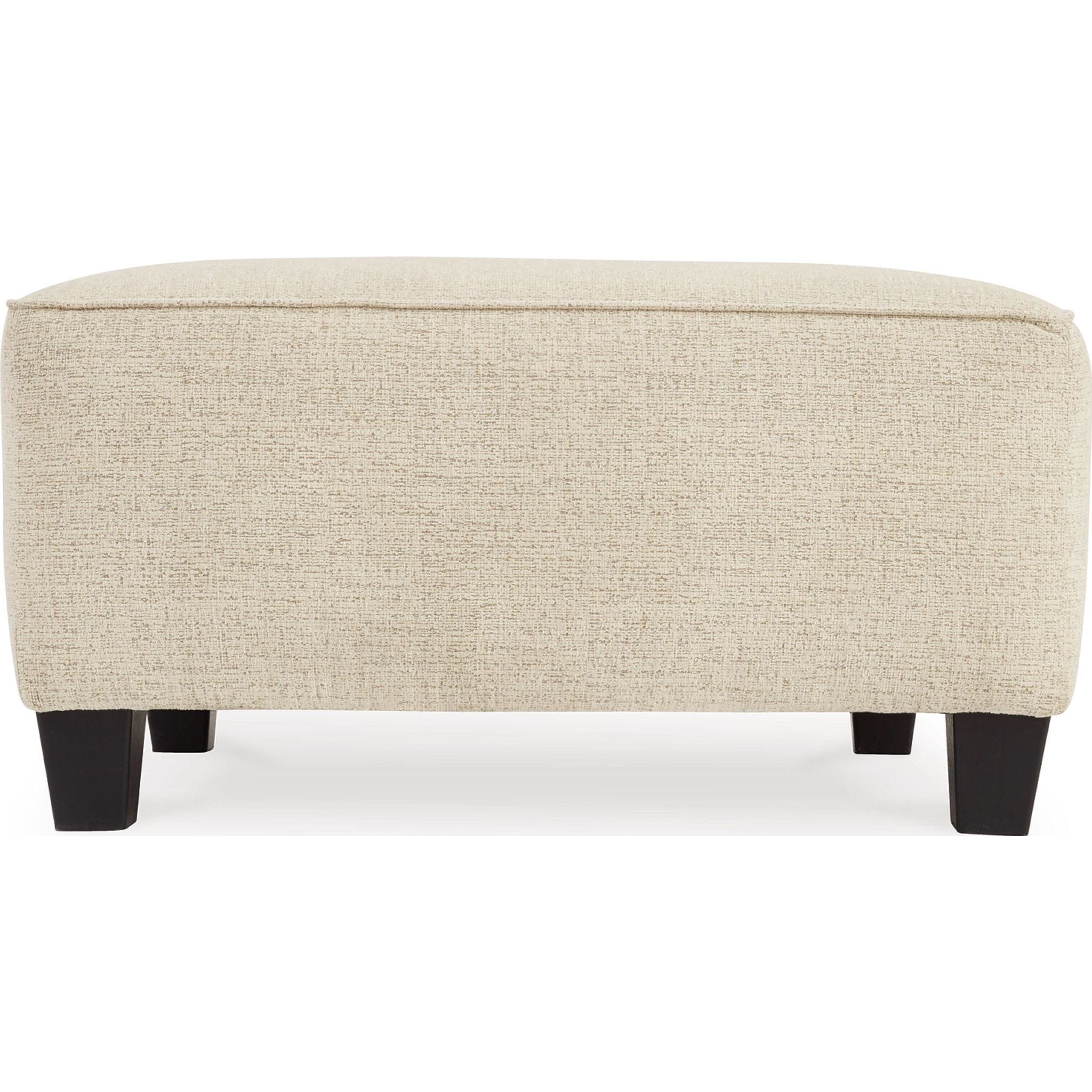 Abinger Oversized Accent Ottoman - Large Round Footstool Pouf with Storage, Perfect for Living Room, Bedroom & Home Decor