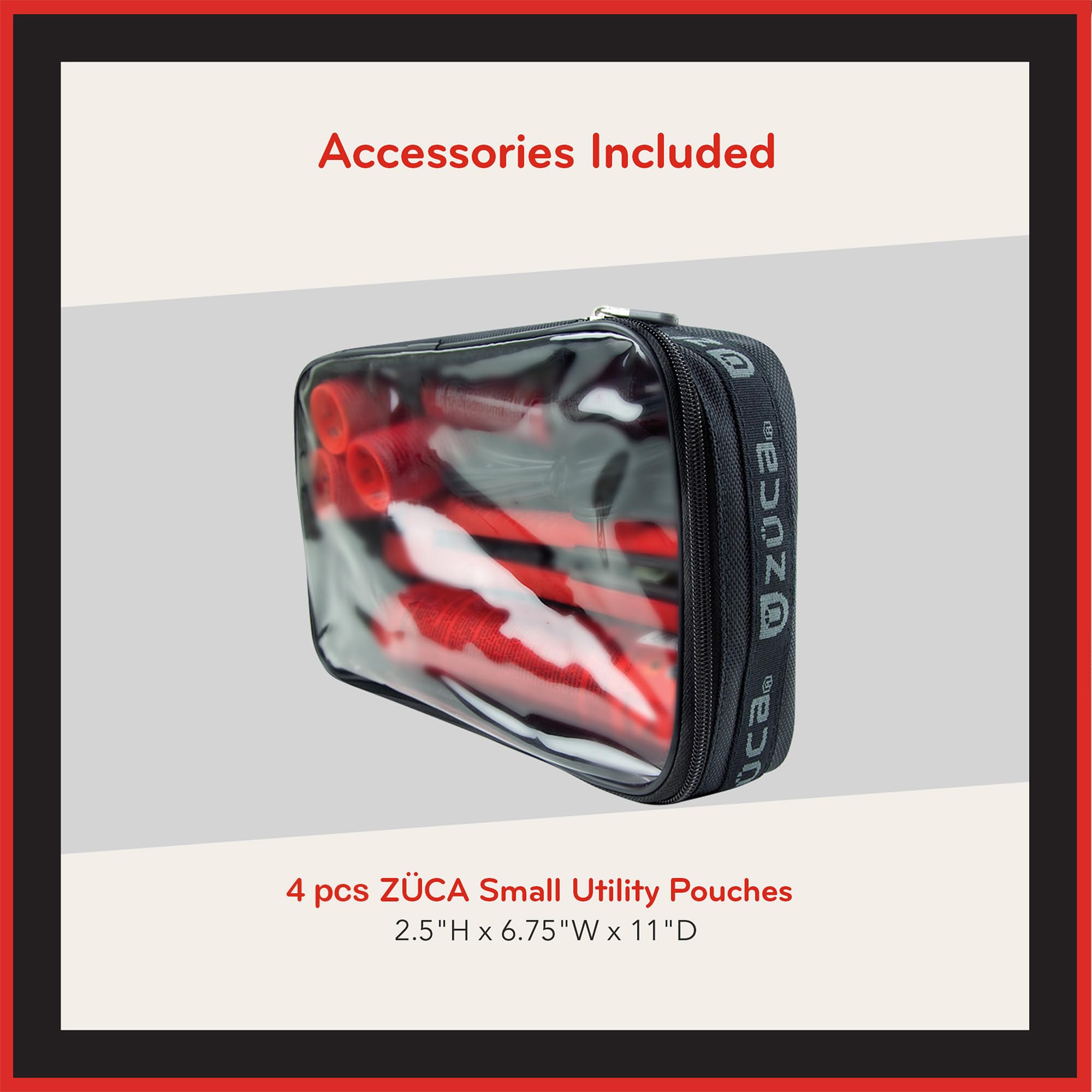 ZUCA Artist Backpack with 4 Vinyl-Lined Pockets - Waterproof Art Supply Organizer for Painting, Drawing & School - Perfect for Artists, Students & Travel