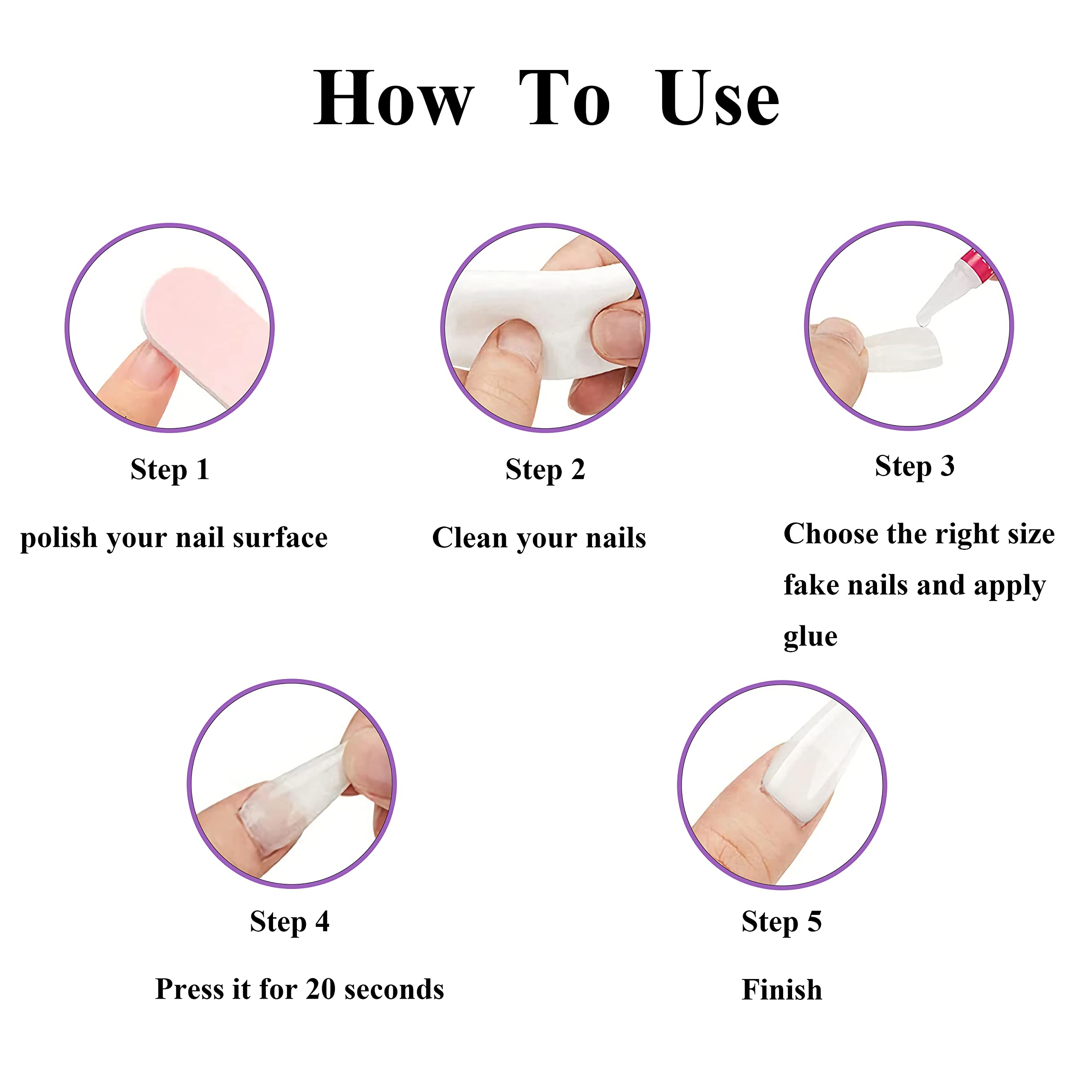 MERVF Almond Press-on Nails with Bow Rhinestones Design - Medium Nude Acrylic Fake Nails for Women (24pcs) - Perfect for Parties, Weddings & Special Occasions