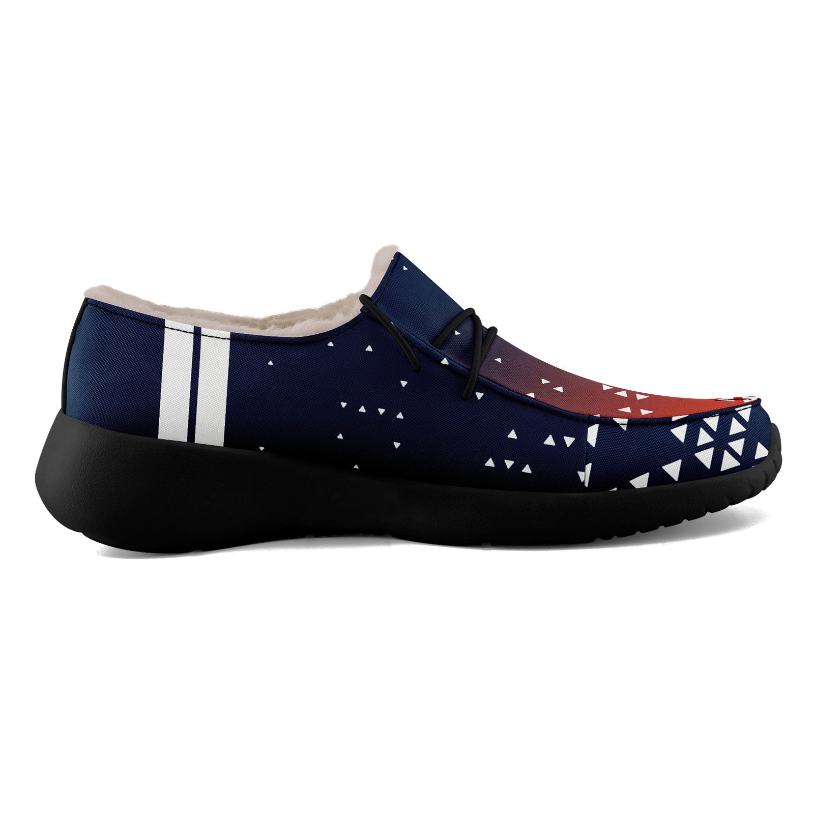 Custom Blue & White Denver Sneakers - Personalized Shoes for Men & Women - Size 10 (FN042 D020279) - Perfect for Casual Wear, Sports & Fashion Outfits