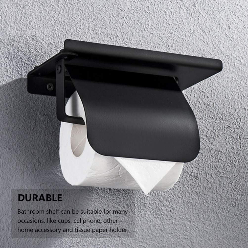 DOITOOL Waterproof Paper Roll Holder - Kitchen & Bathroom Storage Organizer for Toilet Paper, Napkins, Tissues - No Punching Required, Space-Saving Dispenser Box for Home, Office, RV Use