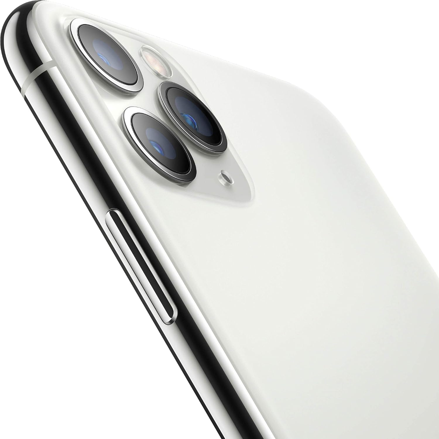 Apple iPhone 11 Pro Max 64GB Silver - Fully Unlocked Premium Renewed Smartphone for Travel, Photography & Business Use