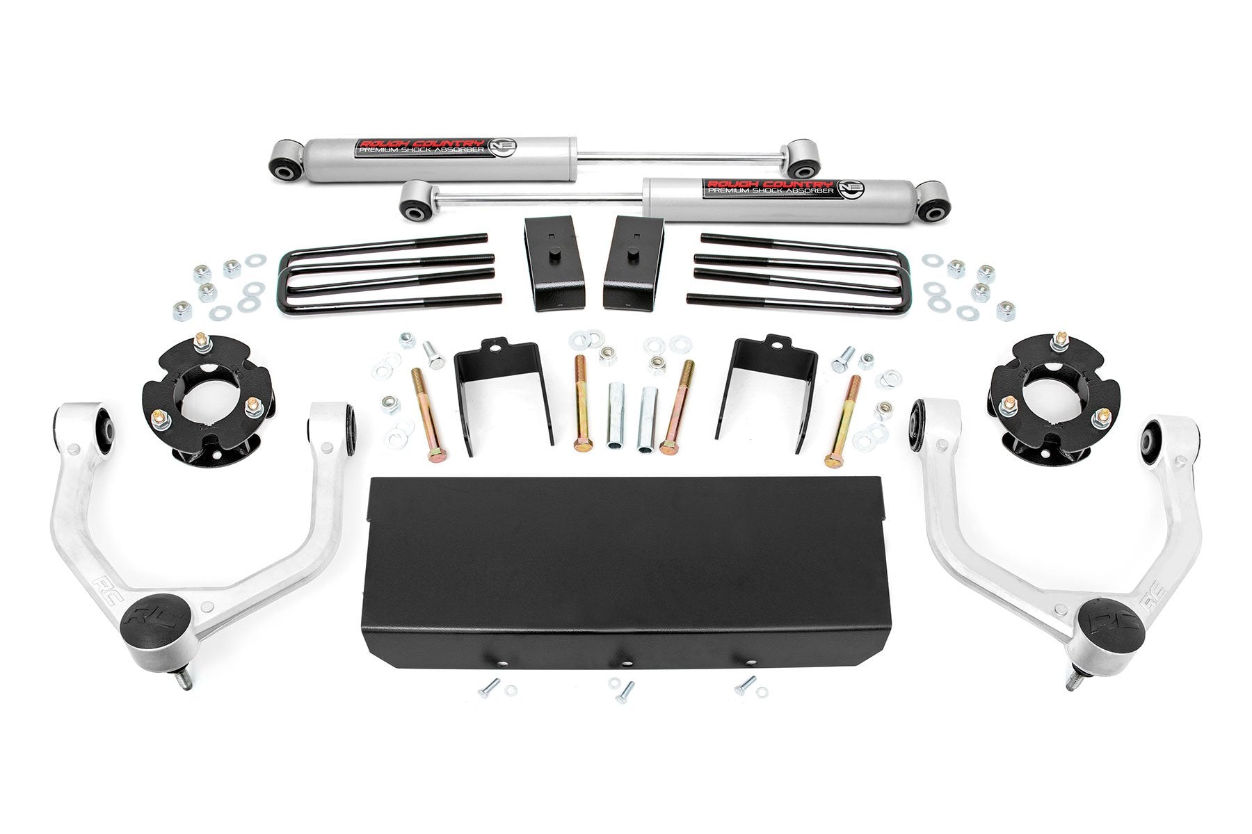 3 Inch Lift Kit with N3 Shocks for Nissan Titan XD 2WD/4WD (2016-2024) - Heavy Duty Suspension Upgrade for Off-Roading & Towing - Model 83630