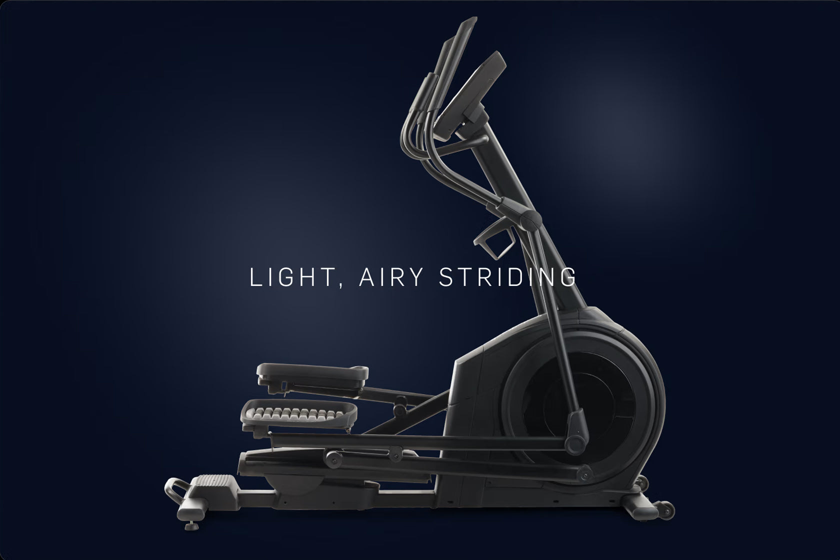 NordicTrack AirGlide 7i Elliptical Machine - Low Impact Cardio Workout Equipment for Home Gym | Perfect for Small Spaces & Full-Body Training | Summer Sale Discount