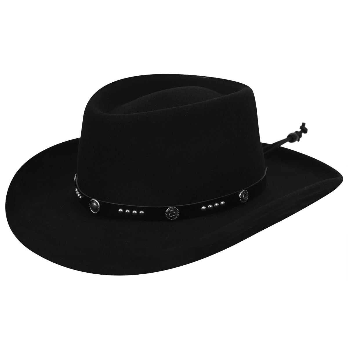 Renegade® Hickstead Western Cowboy Hat for Men & Women – Durable Felt Rodeo Hat for Horse Riding, Country Fashion, and Outdoor Adventures